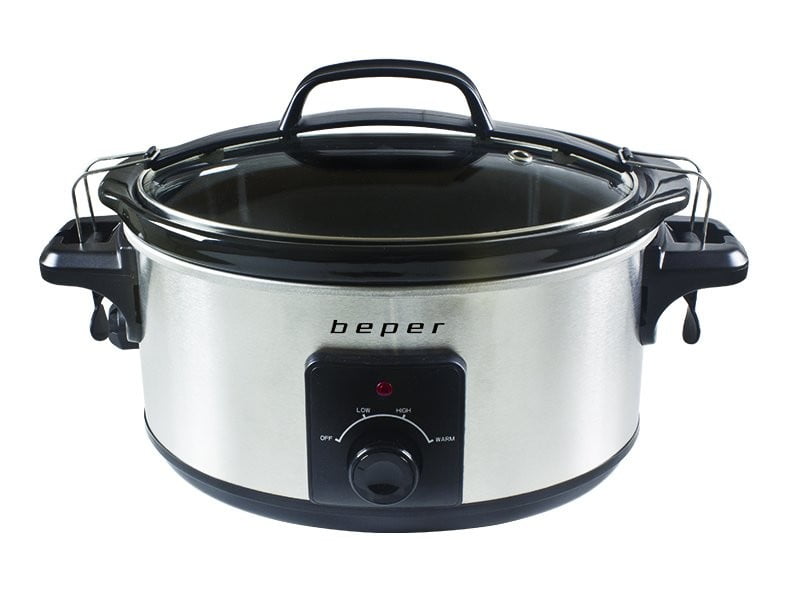 Beper Bc 500 Slow Cooker Pentola Per La Cottura Lenta 5 5 Litri Elettronica Dea